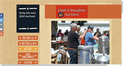 Desktop Screenshot of clark-auctions.com
